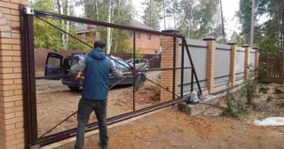 Купить услугу монтаж ворот Александров, цена от 2625 руб.