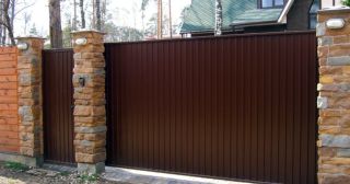 Купить откатные ворота консольные Александров, цена от 2835 руб.